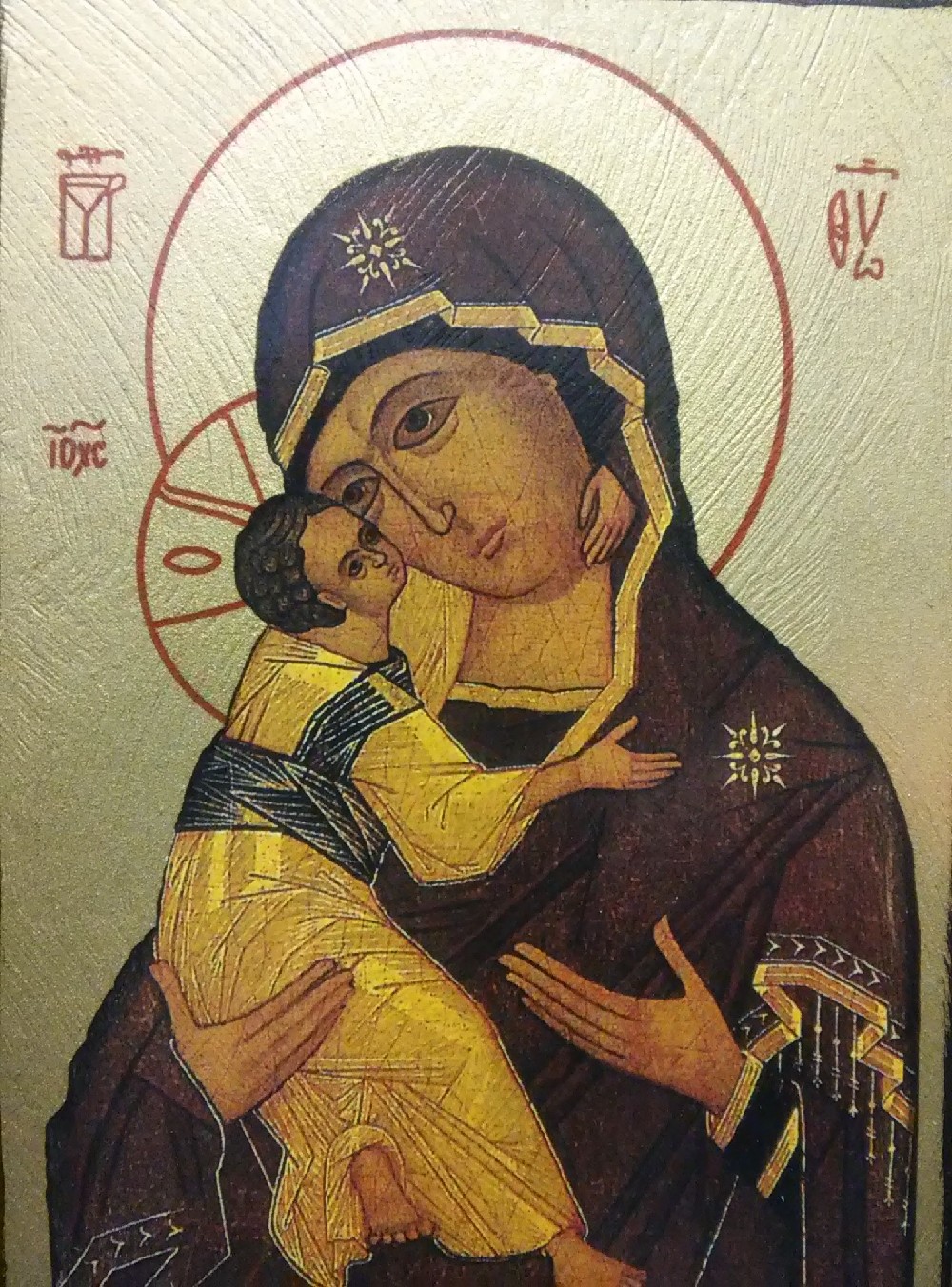 obraz Maryi z dzieciątkiem,troska,opieka,ikona