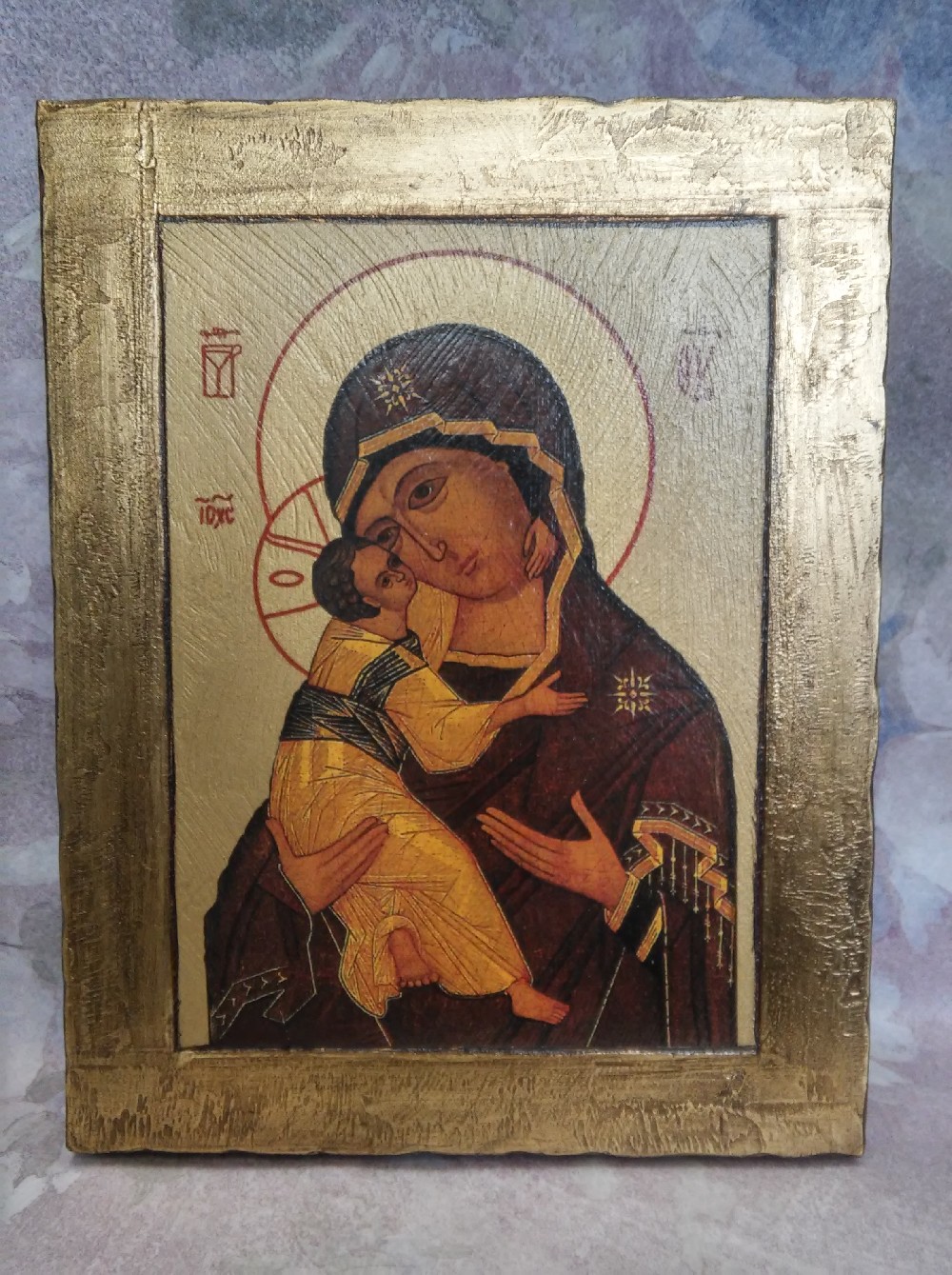 Matka Boża Włodzimierska,obraz Maryi z dzieciątkiem